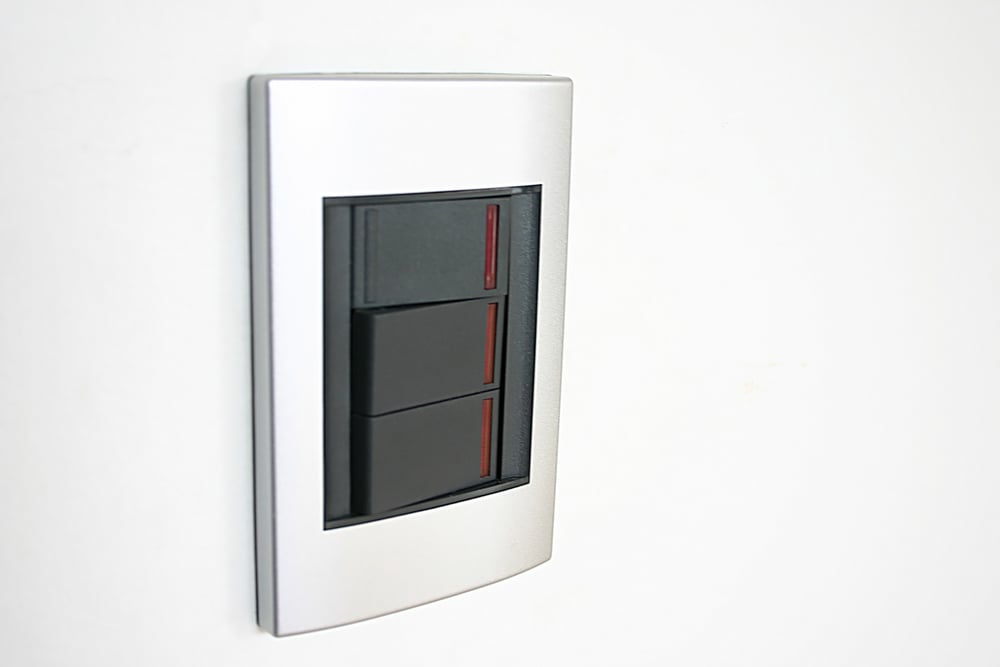 alluminium electricity switch